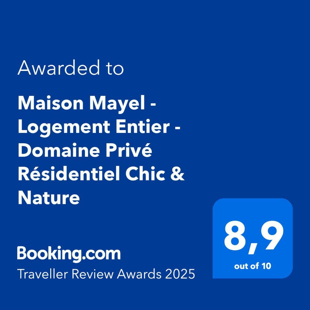 Maison Mayel - Havre De Paix Chic & Nature A 30 Min De Paris Lamorlaye Exteriör bild